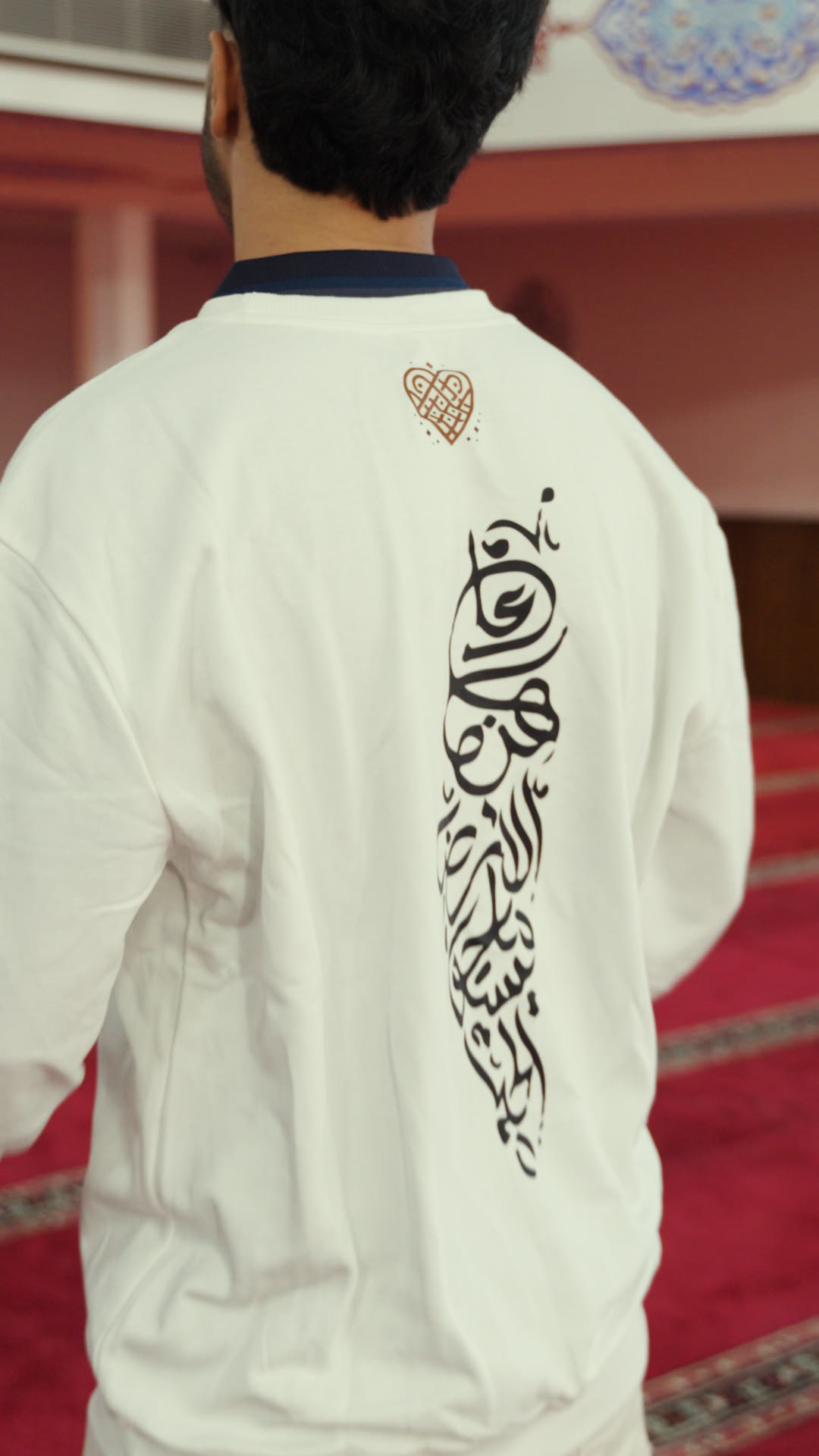 White Palestine Sweatshirt